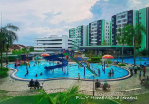 Manhattan Condo Ipoh Waterpark PoolView FREE Carpark & Netflix by PLY Home